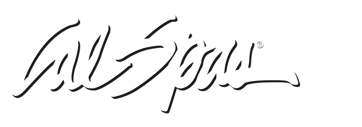 Calspas White logo hot tubs spas for sale Saint Cloud